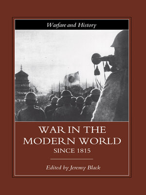 cover image of War in the Modern World since 1815